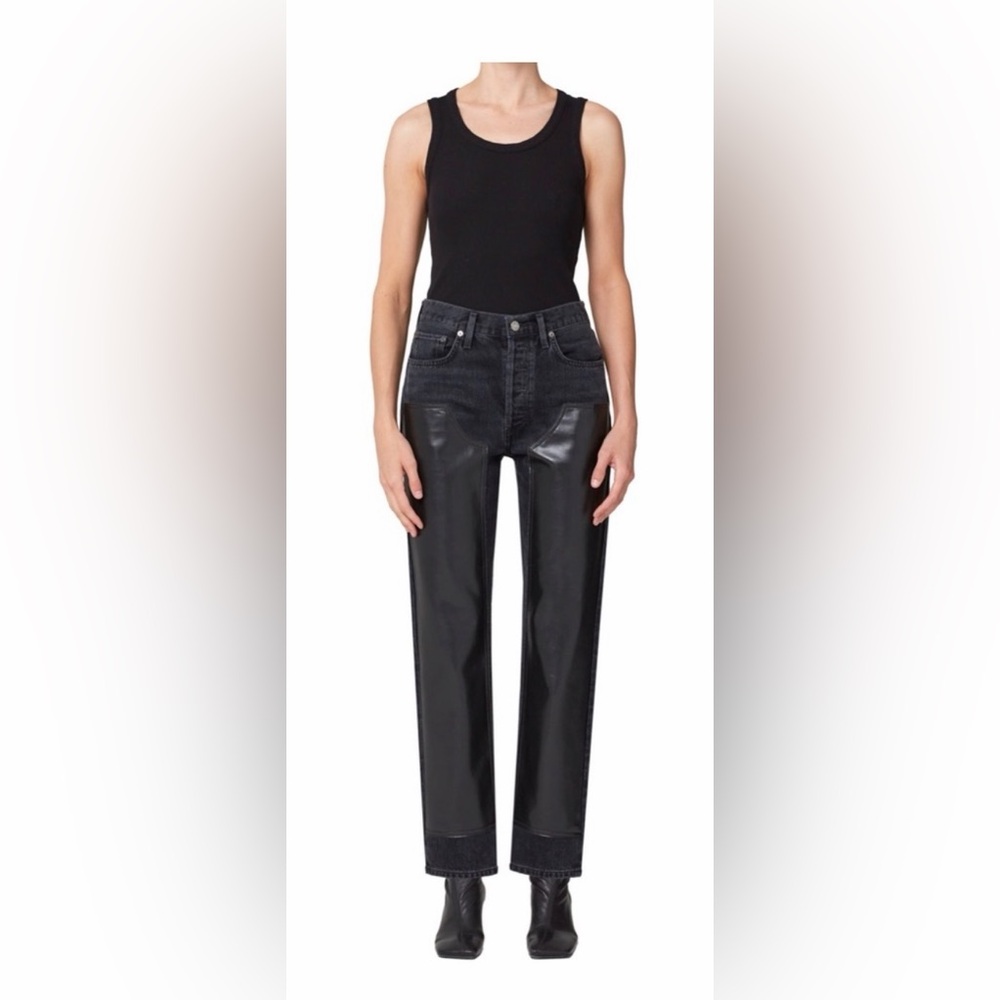 Agolde Ryder western black Jeans 27